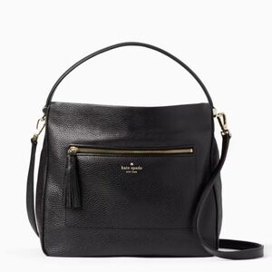 Kate Spade Michela Chester Street Hobo Bag - Black Pebbled Leather